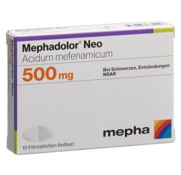MEPHADOLOR Neo cpr pell 500 mg 10 pce
