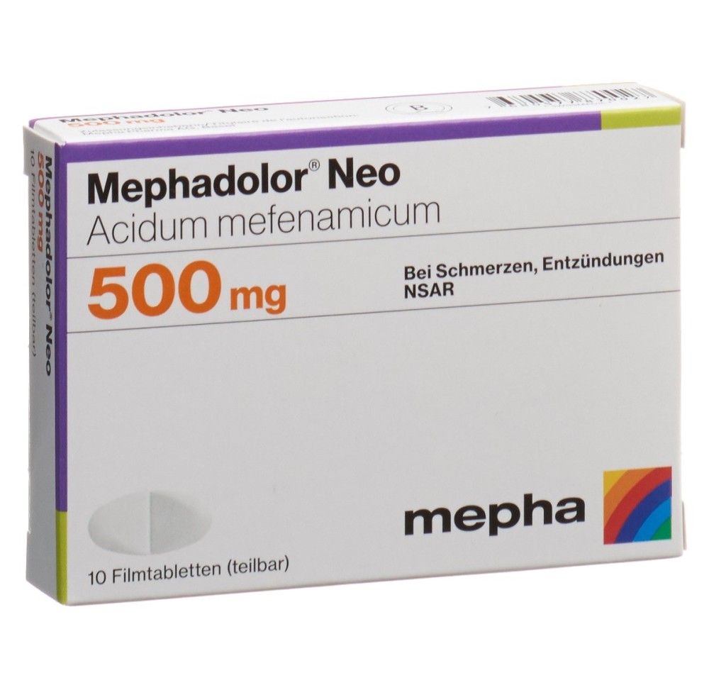 MEPHADOLOR Neo cpr pell 500 mg 10 pce MEPHADOLOR Neo cpr pell 500 mg 10 pce