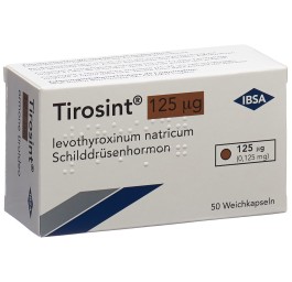 TIROSINT caps moll 125 mcg 50 pce