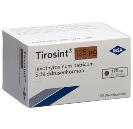 TIROSINT caps moll 125 mcg 100 pce