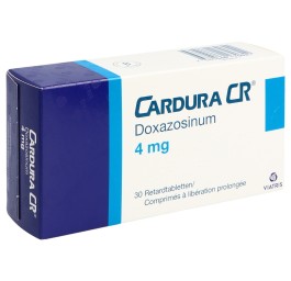 CARDURA CR cpr ret 4 mg 30 pce