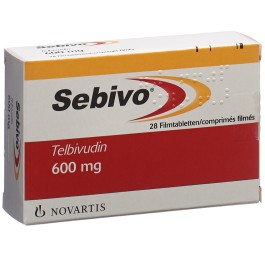 SEBIVO cpr pell 600 mg 28 pce