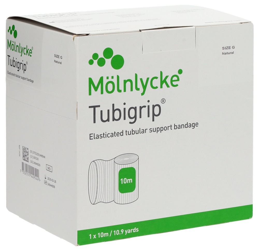 TUBIGRIP bandage tubulaire G 10mx12cm nature TUBIGRIP bandage tubulaire G 10mx12cm nature