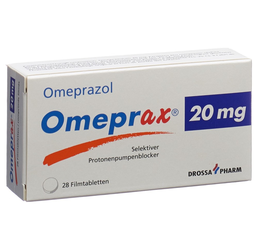 OMEPRAX cpr pell 20 mg 28 pce OMEPRAX cpr pell 20 mg 28 pce