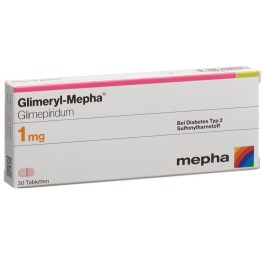 GLIMERYL Mepha cpr 1 mg 30 pce