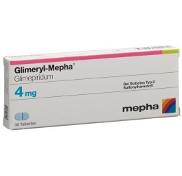 GLIMERYL Mepha cpr 4 mg 30 pce