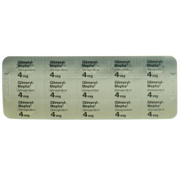 GLIMERYL Mepha cpr 4 mg 120 pce