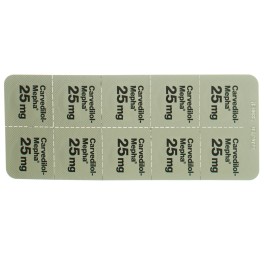 CARVEDILOL Mepha cpr 25 mg 100 pce