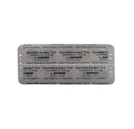 CARVEDILOL Sandoz cpr 12.5 mg 100 pce
