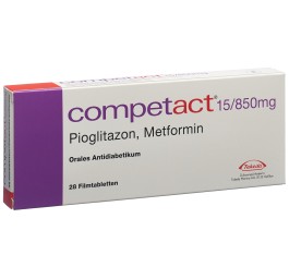 COMPETACT cpr pell 15/850 mg 28 pce