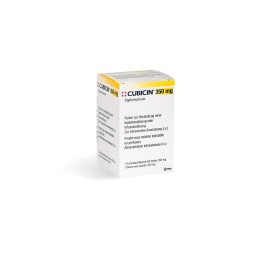 CUBICIN subst sèche 350 mg flac