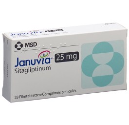 JANUVIA cpr pell 25 mg 28 pce