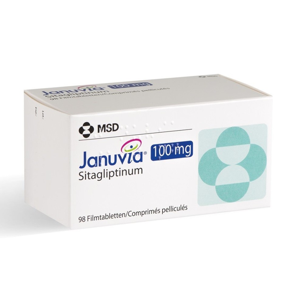 JANUVIA cpr pell 100 mg 98 pce