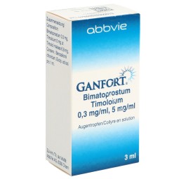 GANFORT gtt opht fl 3 ml