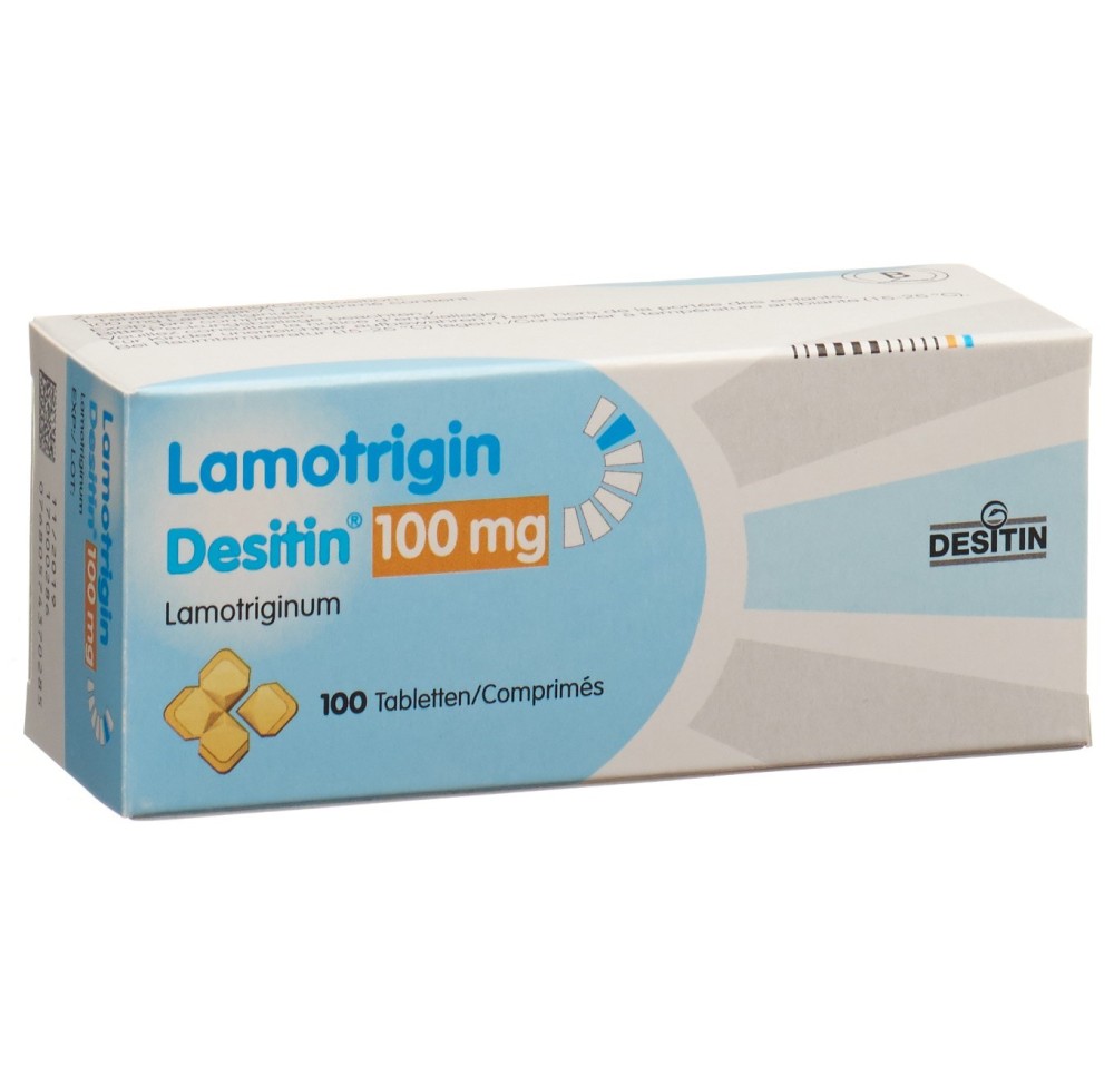 LAMOTRIGIN Desitin cpr 100 mg 100 pce