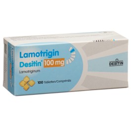 LAMOTRIGIN Desitin cpr 100 mg 100 pce