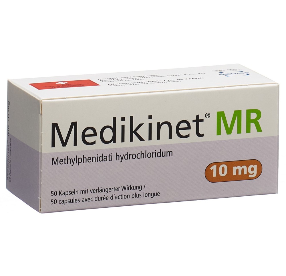 MEDIKINET MR caps 10 mg 50 pce MEDIKINET MR caps 10 mg 50 pce