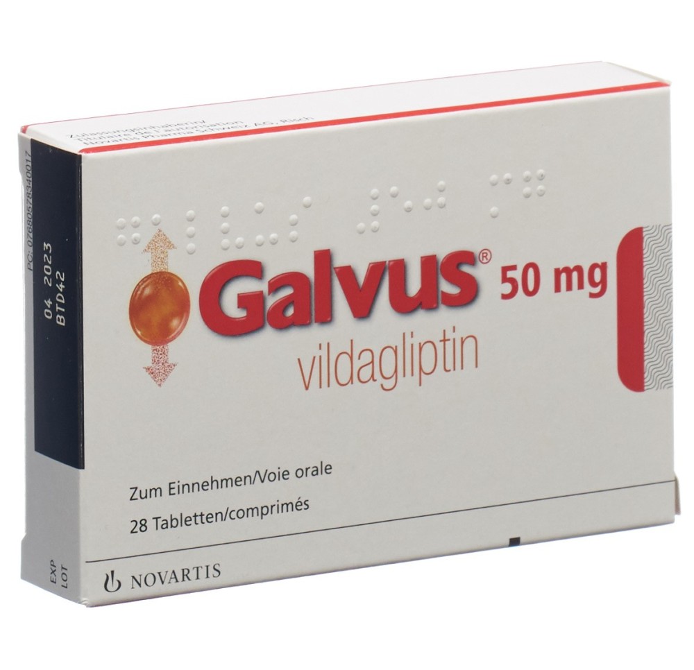 GALVUS cpr 50 mg 28 pce GALVUS cpr 50 mg 28 pce