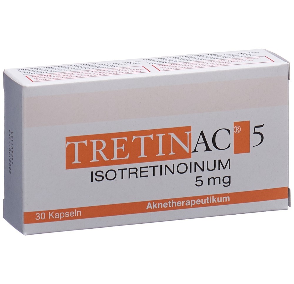 TRETINAC caps moll 5 mg 30 pce TRETINAC caps moll 5 mg 30 pce