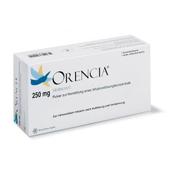 ORENCIA subst sèche 250 mg avec seringue flac