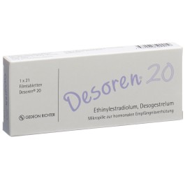 DESOREN 20 cpr pell 21 pce