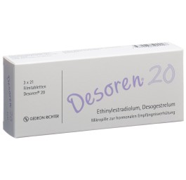 DESOREN 20 cpr pell 3 x 21 pce