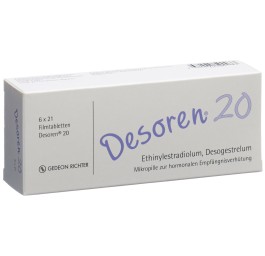 DESOREN 20 cpr pell 6 x 21 pce