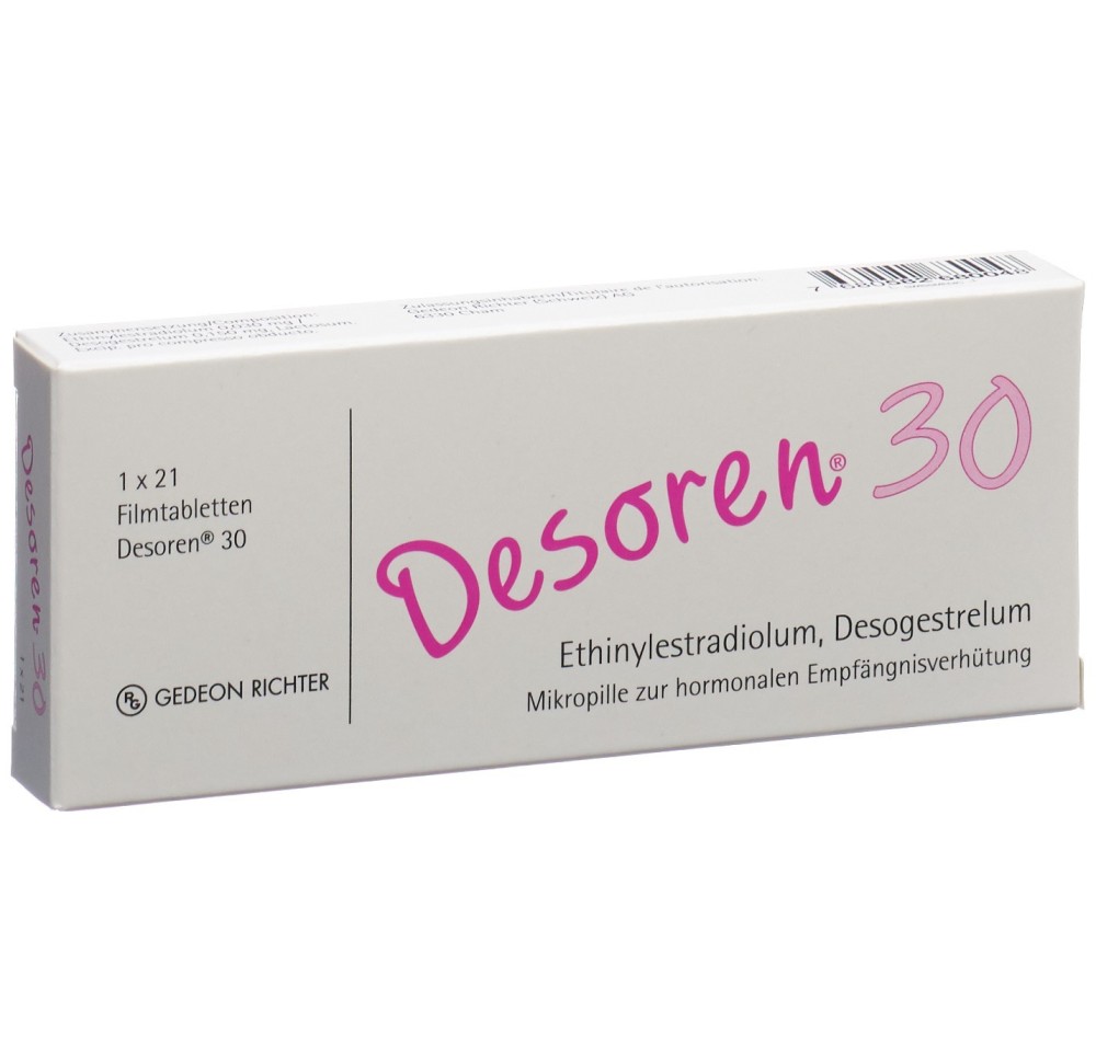 DESOREN 30 cpr pell 21 pce DESOREN 30 cpr pell 21 pce