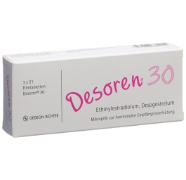 DESOREN 30 cpr pell 3 x 21 pce