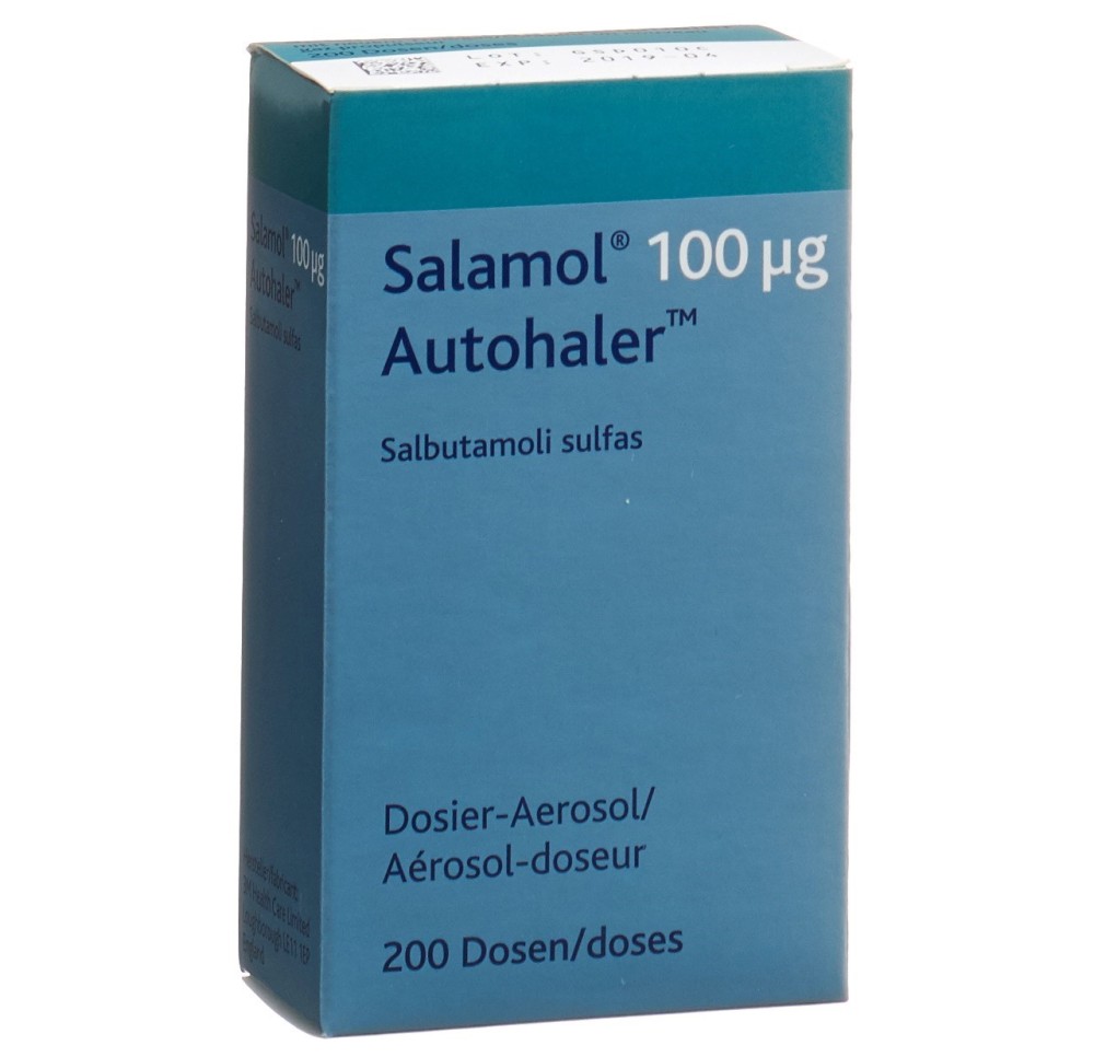 SALAMOL Autohaler aéros doseur 100 mcg 200 dos SALAMOL Autohaler aéros doseur 100 mcg 200 dos