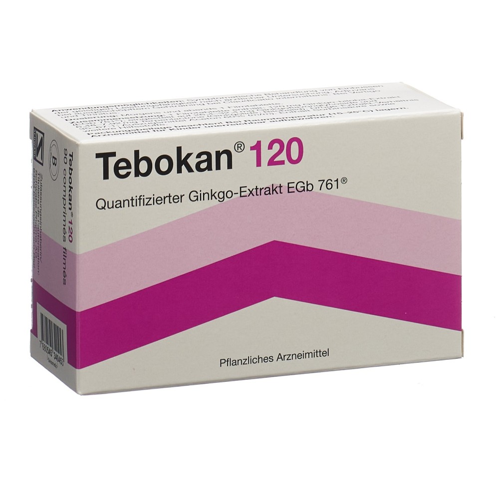 TEBOKAN cpr pell 120 mg 90 pce TEBOKAN cpr pell 120 mg 90 pce