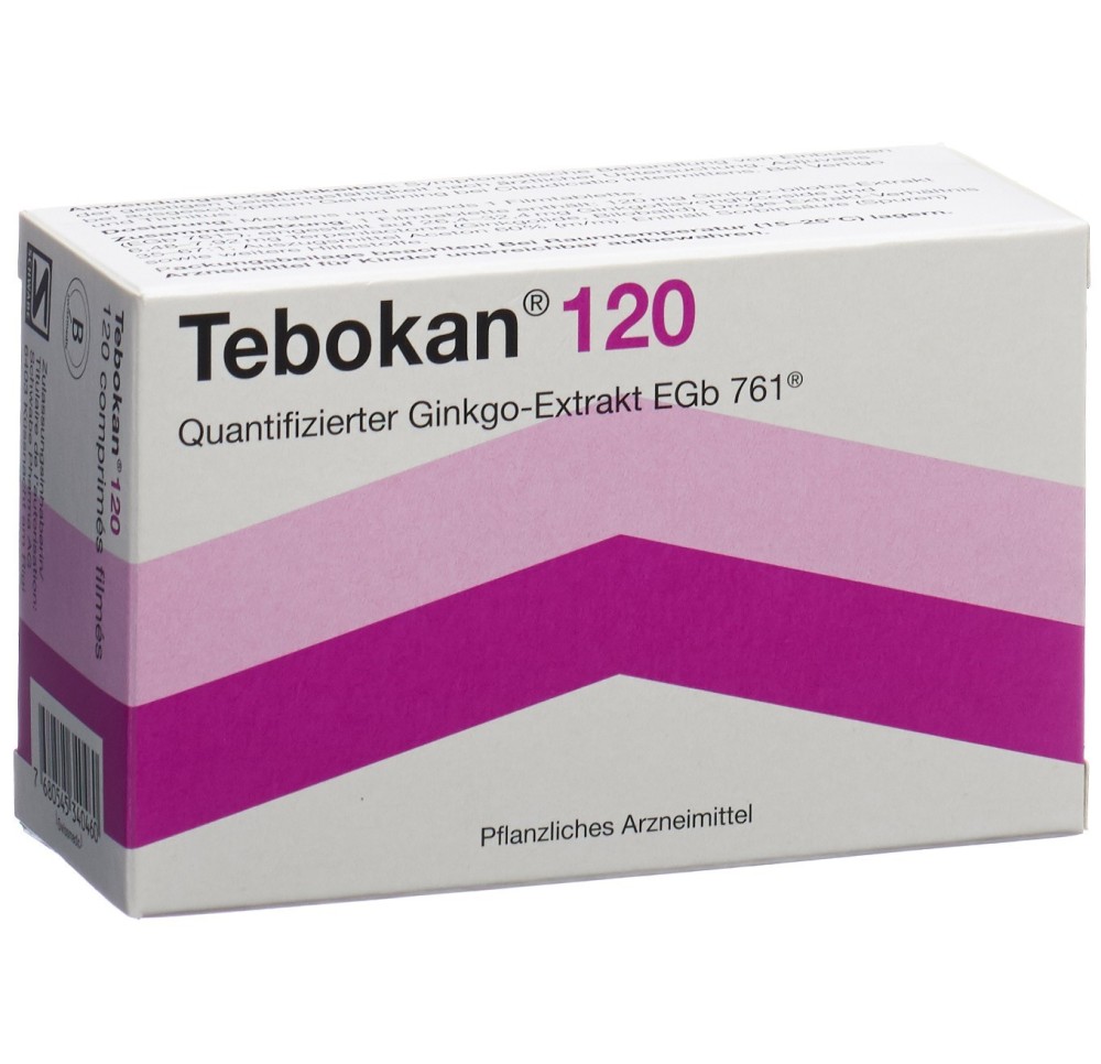 TEBOKAN cpr pell 120 mg 120 pce