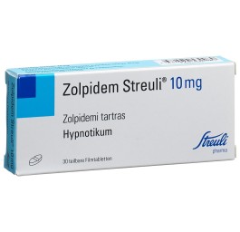 ZOLPIDEM Streuli cpr pell 10 mg 30 pce