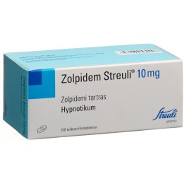 ZOLPIDEM Streuli cpr pell 10 mg 100 pce