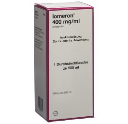 IOMERON sol inj 400 mg/ml 500ml fl