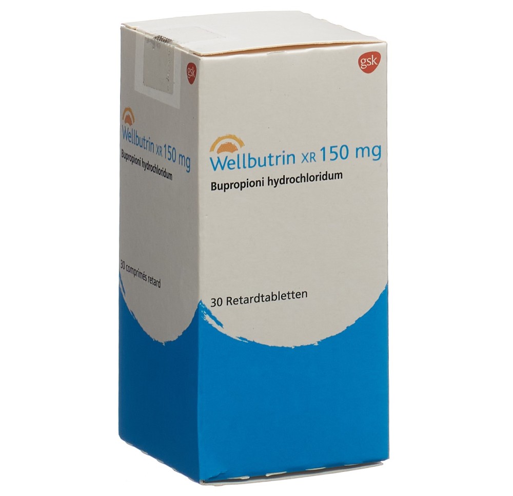 WELLBUTRIN XR cpr ret 150 mg bte 30 pce WELLBUTRIN XR cpr ret 150 mg bte 30 pce