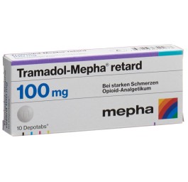 TRAMADOL Mepha retard cpr ret 100 mg 10 pce