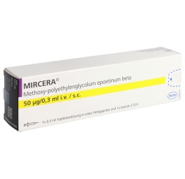 MIRCERA sol inj 50 mcg/0.3 ml ser pré