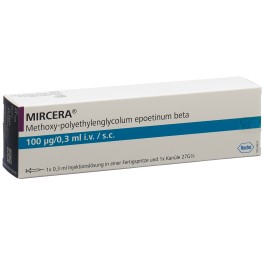MIRCERA sol inj 100 mcg/0.3 ml ser pré