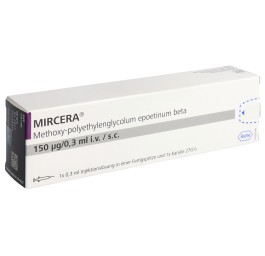 MIRCERA sol inj 150 mcg/0.3 ml ser pré