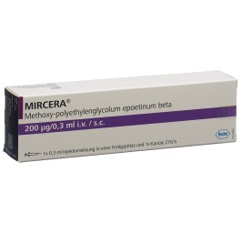 MIRCERA sol inj 200 mcg/0.3 ml ser pré
