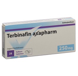 TERBINAFINE Axapharm cpr 250 mg 28 pce