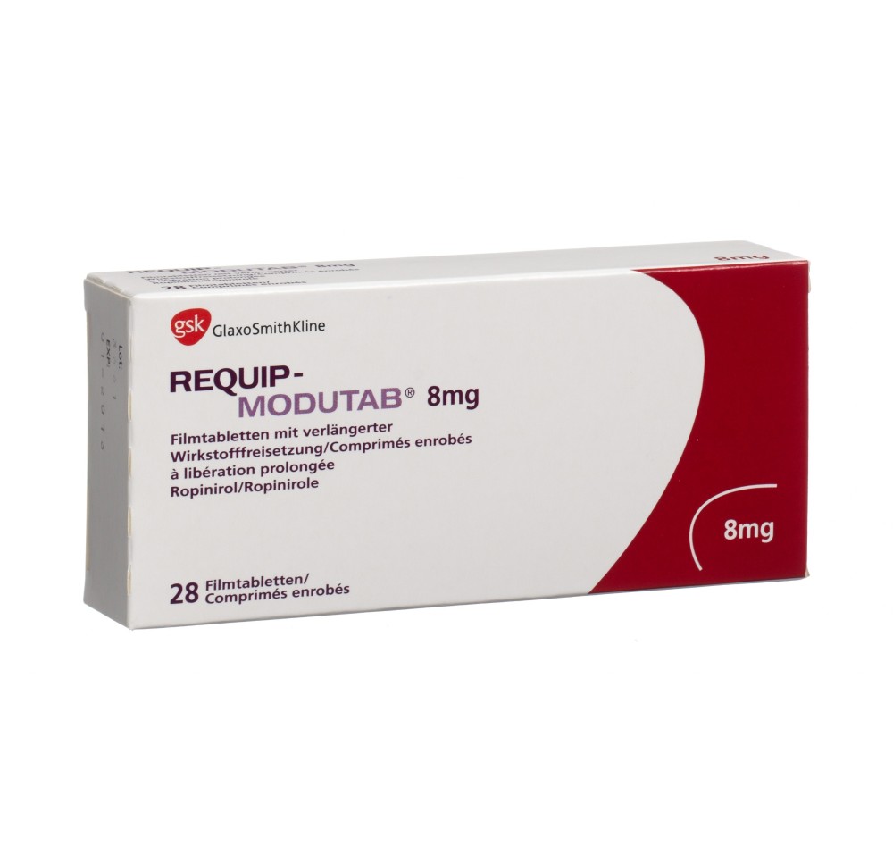 REQUIP Modutab cpr pell 8 mg 28 pce REQUIP Modutab cpr pell 8 mg 28 pce