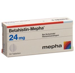 BETAHISTIN Mepha cpr 24 mg 50 pce