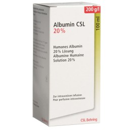 ALBUMIN CSL sol perf 20 % 100ml
