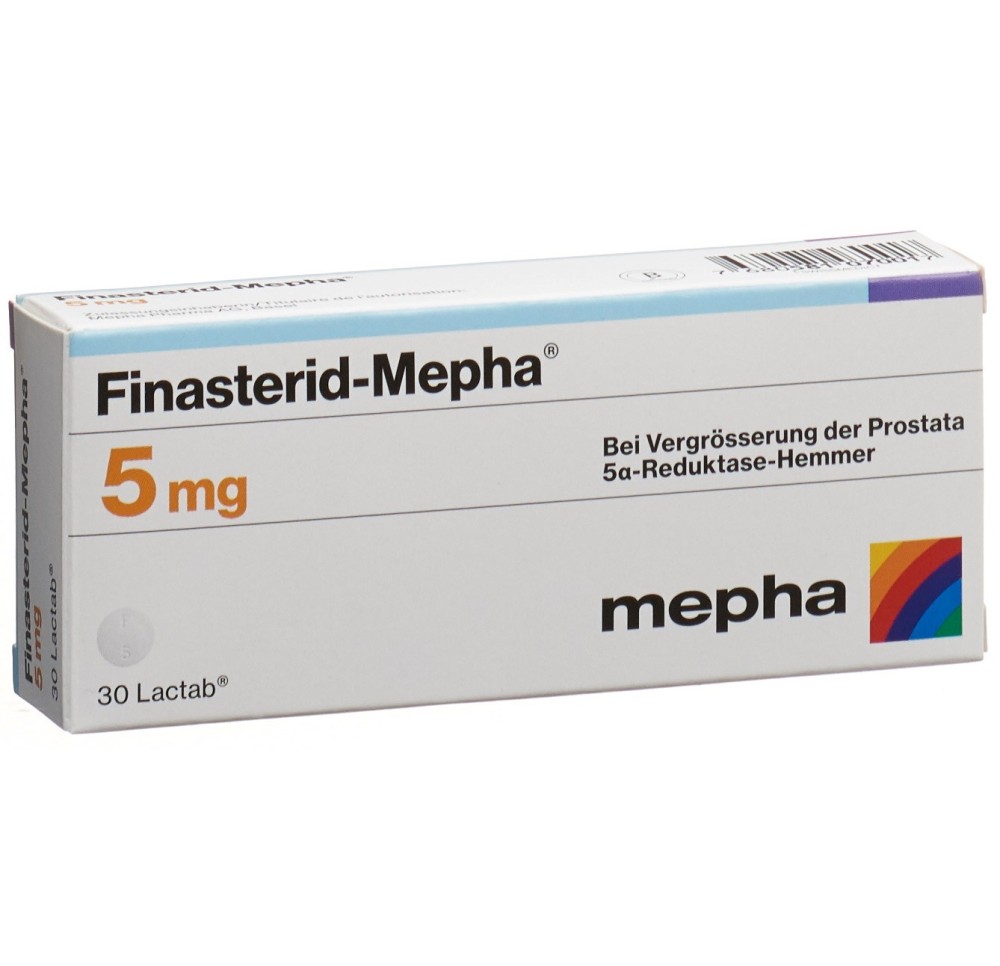 FINASTERID Mepha Lactab 5 mg 30 pce FINASTERID Mepha Lactab 5 mg 30 pce