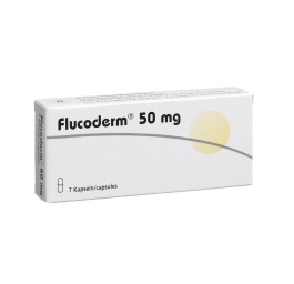 FLUCODERM caps 50 mg 7 pce