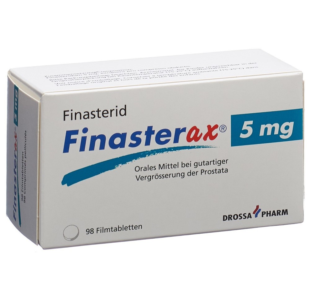 FINASTERAX cpr pell 5 mg 98 pce FINASTERAX cpr pell 5 mg 98 pce