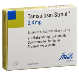 TAMSULOSINE Streuli caps ret 0.4 mg 10 pce