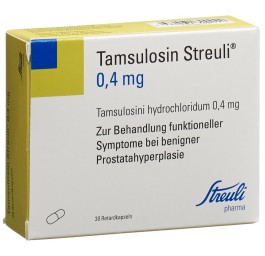 TAMSULOSINE Streuli caps ret 0.4 mg 30 pce